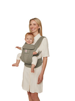 ergobaby - Olive Omni Deluxe Mesh Soft Baby Carrier (18-24 Months)