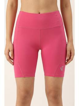 Zivame - Zelocity Quick Dry Cycling Short - Pink