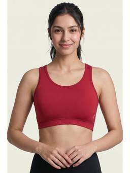 Zivame - Zelocity Low Impact Quick Dry Sports Bra - Purple
