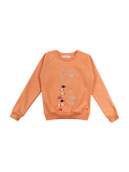 Gini & Jony - Girls Orange Sweatshirt