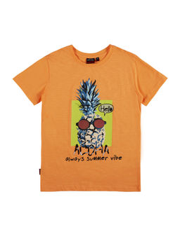 Gini & Jony - Boys Orange T-Shirts