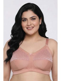 Zivame - Beige True Curv Single Layered Non Wired Full Coverage Super Support Bra