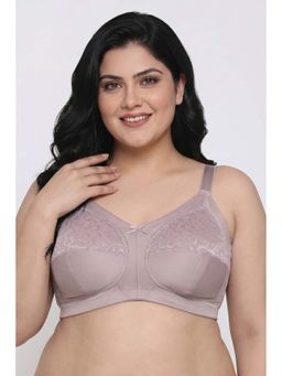 Zivame - Purple True Curv Single Layered Non Wired Full Coverage Super Support Bra