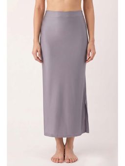 Zivame - Grey Shimmer Stretchy Saree Shapewear