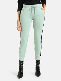 Kazo - Green Solid Joggers