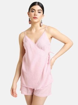 Kazo - Pink Stripes Co-ord Set 2