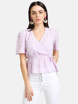 Kazo - Pastel Lavender Solid Top