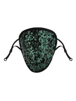 Kazo - Green Sequin Face Mask