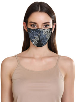 Kazo - Multicolor Sequin Face Mask