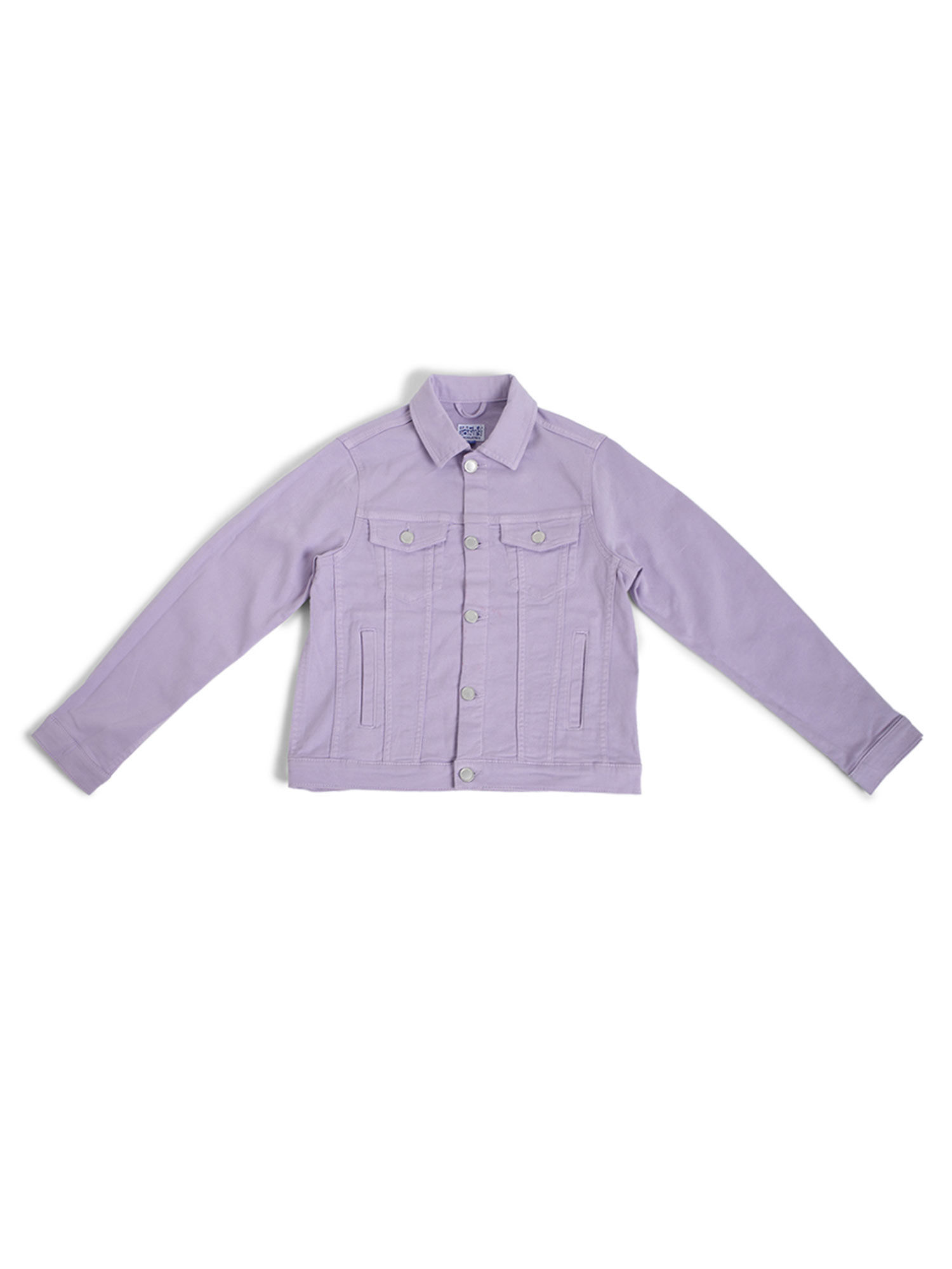 Jack \u0026 Jones Junior Purple Denim Jacket 