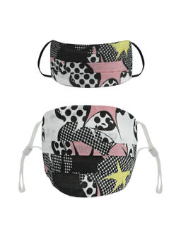 Kazo - Multi-colour Mom And Me Face Mask (Pack of 2)