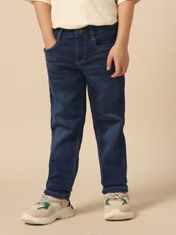 U.S. POLO ASSN. - Boys Navy Blue Solid Jeans