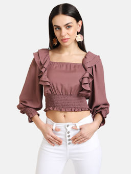 Kazo - mauve Solid Top