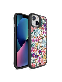 DailyObjects - Hawaiian Greetings Black Hybrid Clear Case Cover for iPhone 13 Mini 5.4 inch