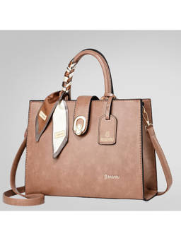 Bagabu - Pink Women Handbag With Detachable Strap