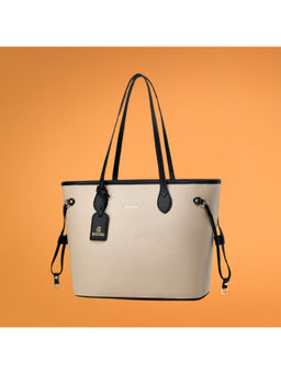 Bagabu - Beige Women Handbag With Detachable Strap