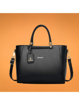 Bagabu - Black Women Handbag With Detachable Strap
