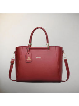 Bagabu - Red Women Handbag With Detachable Strap