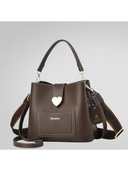 Bagabu - Brown Women Handbag With Detachable Strap