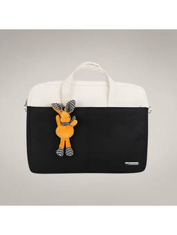 Bagabu - Black Colorblock Laptop Bag