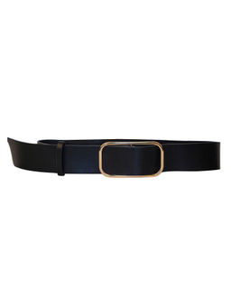 Kazo - Thin Belt With Rectangular Buckle