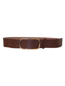 Kazo - Thin Belt With Rectangular Buckle