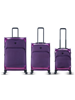 it luggage - 12 2154 08 Hybrifusion Purple 28 24 20 Trolley Bag (Set of 3)