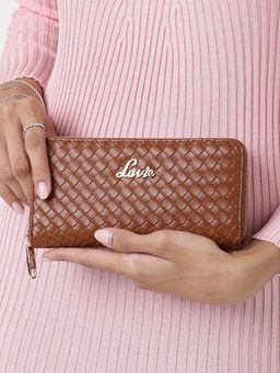 Lavie - Womens Large Zip Around Wallet (Tan) (L)