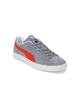 Puma - Suede Classic Xxi Men Grey Sneakers (UK 3.5)