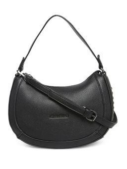 Marina Galanti - Black Color Soft PU Material Medium Size Hobo - MB0353HO1001