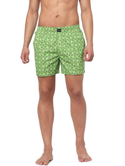 Jack & Jones - Green Money Print Boxers