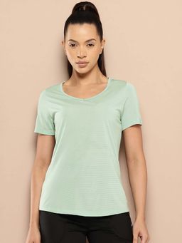 Alcis - Green Slim Fit Pull On Round Neck T-Shirt