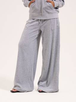Juicy Couture - Grey Women's Yuka Wide Leg Track Pant