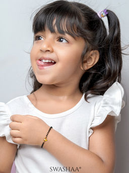 SWASHAA - Girls Rocket Dreams 18K Gold Plated Nazariya Bracelets