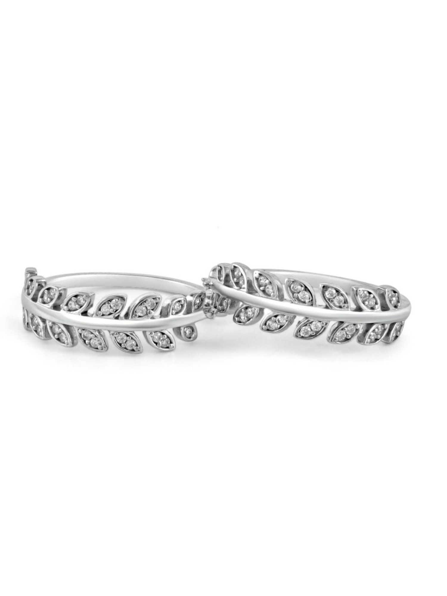 Buy Zavya Leafy Silver Adjustable 925 Silver Toe Ring Online