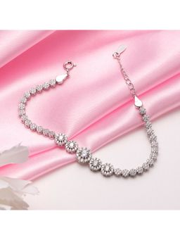 Zavya - Dazzling 925 Silver Bracelet