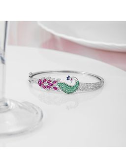 Zavya - Peacock 925 Sterling Silver Bracelet