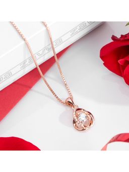 Zavya - My Universe Rose Gold 925 Silver Necklace