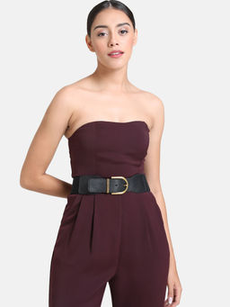 Kazo - Broad Belt with Rust Gold Buckle