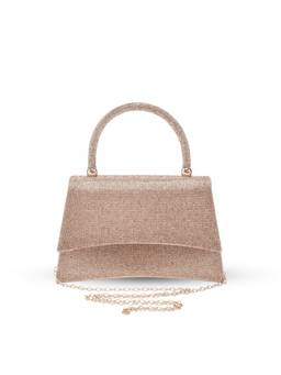 Lino Perros - Texas Royale Rose Gold Clutch with Detachable Strap