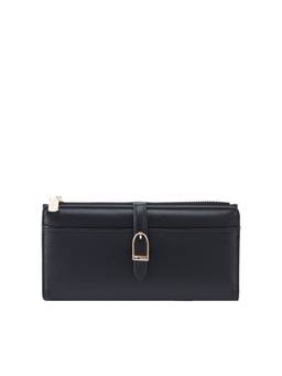 Lino Perros - Ella Signature Lock Black Wallet