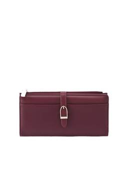 Lino Perros - Ella Signature Lock Cherry Wallet