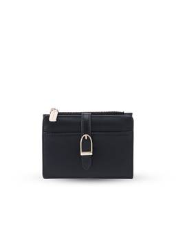 Lino Perros - Ella Mini Signature Lock Black Wallet