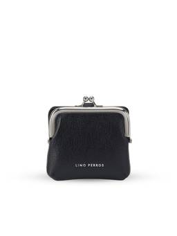 Lino Perros - Ella Compact Luxe Black Wallet