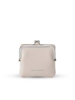 Lino Perros - Ella Compact Luxe Off-White Wallet
