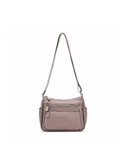 Lino Perros - Harper Mode Taupe Sling Bag with Detachable Strap