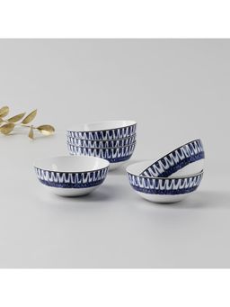 Stoa Paris - Paris Fleur Bone China 6 Pc Lentil Bowls