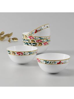 Stoa Paris - Chantilly Evening Bone China Pack of 6 Soup Bowls