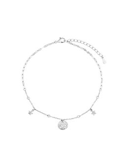 Nistra - 925 Sterling Silver Starry Sky Anklet