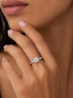 Axora Life - 925 Sterling Silver Solitaire Ring